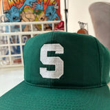 Vintage Michigan State Snapback Hat (1990s)