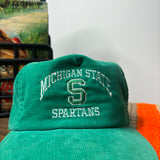 1990s MSU Corduroy Snapback Hat