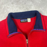 1998 Patagonia Red Synchilla Fleece Zip Up Vest XXL