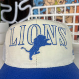 1990s Detroit Lions Sports Specialties “Laser” Snapback Hat