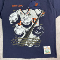 1996 Detroit Tigers “History” Graphic T-Shirt X-Large