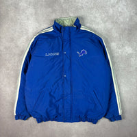 1990s Detroit Lions Starter Puffy Jacket Large