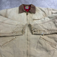 1990s Carhartt Detroit Jacket XL Tan