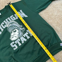 Vintage MSU Gruff Sparty Logo 7 Sweatshirt XL (1990s)