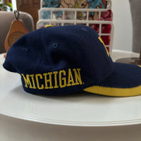 Vintage UofM Nike Team Snapback Hat (1990s)