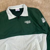 Vintage MSU Colorblock Windbreaker Large (1990s)