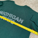 Vintage MSU “Michigan State” Raglan Crewneck Sweatshirt Large (1980s)