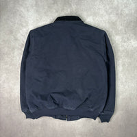 Y2K Carhartt Bankston Jacket Navy Medium