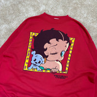 Vintage Betty Boop Crewneck Sweatshirt XL (1995)