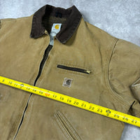 1990s Carhartt Detroit Jacket Camel/Brown XL