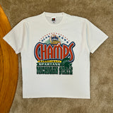 Vintage MSU “Champs” NCAA Final Four basketball T-Shirt XL (2000)