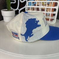 1990s Detroit Lions Sports Specialties “Laser” Snapback Hat