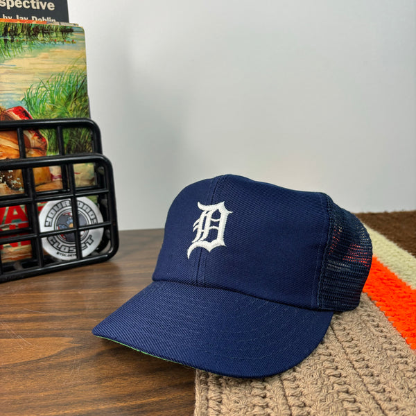 Vintage Detroit Tigers Trucker Hat (1990s)