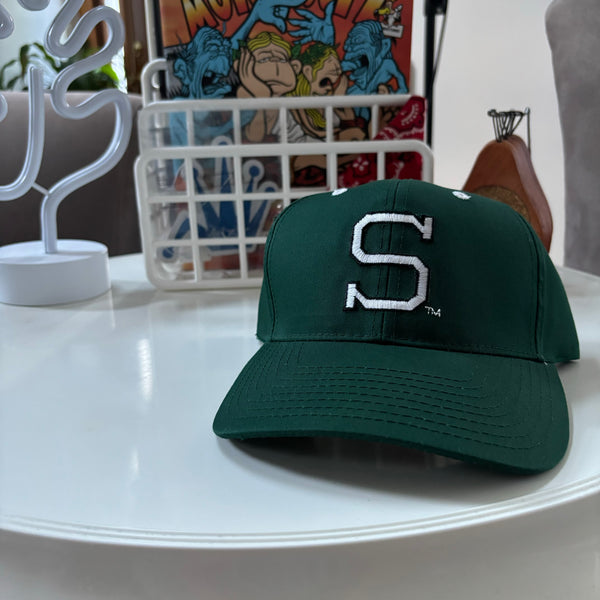 Vintage Michigan State Snapback Hat (1990s)