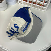 1990s Detroit Lions Color-block Snapback Hat