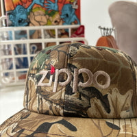 Vintage Zippo Advantage Camo Snapback Hat (1990s)