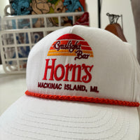 Vintage Mackinac Island Strapback Hat (1980s)