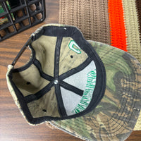 1990s MSU Gruff Sparty Camo Snapback Hat