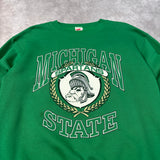 1990s MSU Gruff Sparty Crewneck Sweatshirt XL