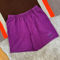 Vintage Adidas Purple Sweat Shorts Large