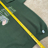 Vintage MSU Gruff Sparty Spell-out Crewneck Sweatshirt Large (1990s)