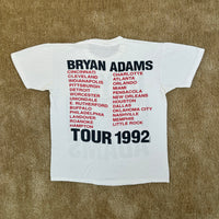 Vintage Bryan Adams Concert Shirt Large (1992)