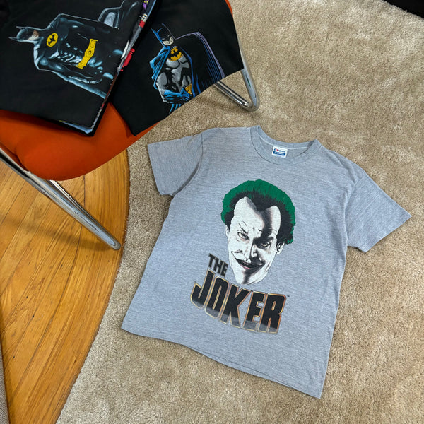 Vintage Jack Nicholson Joker Movie Promo Shirt Large (1989)