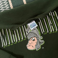 Vintage MSU Gruff Sparty Spell-out Crewneck Sweatshirt Large (1990s)