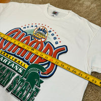 Vintage MSU “Champs” NCAA Final Four basketball T-Shirt XL (2000)