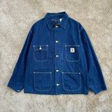 Vintage Carhartt Denim Chore Jacket Medium (1990s)