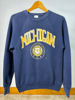 1980s Crest UofM Raglan Crewneck Medium