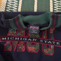 Vintage MSU “Paisley” Crewneck Sweatshirt Jansport XL (1990s)