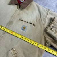 1990s Carhartt Detroit Jacket XL Tan