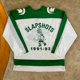 Vintage MSU Gruff Sparty “Slapshots” Hockey Jersey XL (1992)