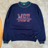 Vintage MSU “Paisley” Crewneck Sweatshirt Jansport XL (1990s)