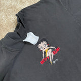 Vintage Betty Boop Embroidered T-Shirt XL (1990s)