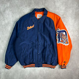 1990s Detroit Tigers Starter Puffy Dugout Jacket X-Large