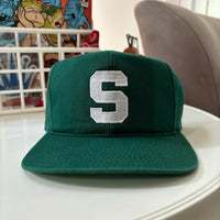 Vintage Michigan State Snapback Hat (1990s)