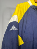 1990s Apex One Color Block Puffer Jacket UofM X-large