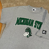 Vintage MSU Gruff Sparty Starter T-Shirt Large (1990s)