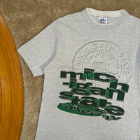 Vintage MSU “Double Collar/Sleeve”T-Shirt Large (1990s)