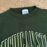 Vintage MSU Gruff Sparty Spell-out Crewneck Sweatshirt Large (1990s)