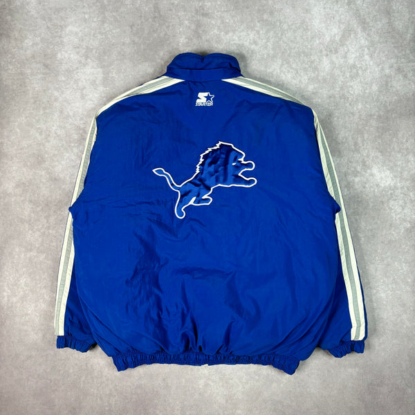1990s Detroit Lions Starter Puffy Jacket Large