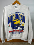 1997 BIG 10 Champions Rosebowl UofM Crewneck Medium