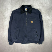 Carhartt bankston jacket midnight best sale