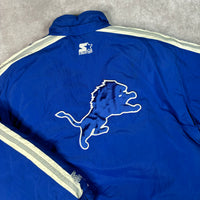 1990s Detroit Lions Starter Puffy Jacket Large