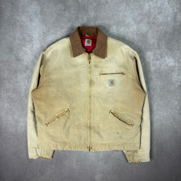 1990s Carhartt Detroit Jacket XL Tan