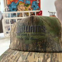 Vintage Hunting Outfitters Camo Snapback Hat (1990s)