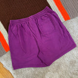 Vintage Adidas Purple Sweat Shorts Large