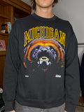 1991 Big Wolverine University Of Michigan Crewneck Large